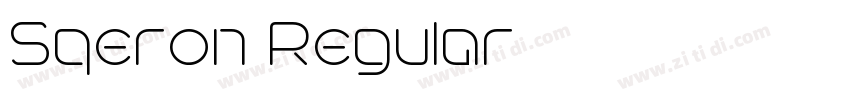 Sqeron Regular字体转换 Sqeron Regular字体转换